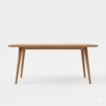 Nordic Oak Minimalist Dining Table
