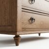 Lastralix Scandinavian Oak Storage Cabinet – Three Drawer Wooden Organizer